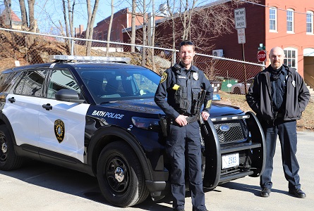 Off. Brett McIntire (Left) and Cpl. Jason Aucoin (Right)